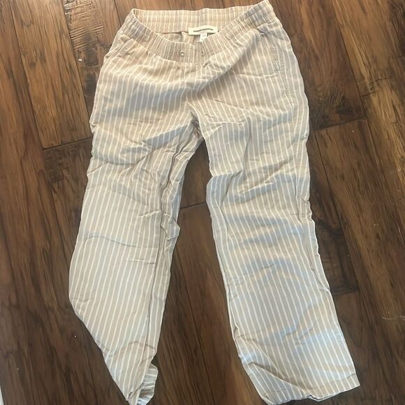 100% linen Amazon essentials pants size medium - Picture 2 of 4